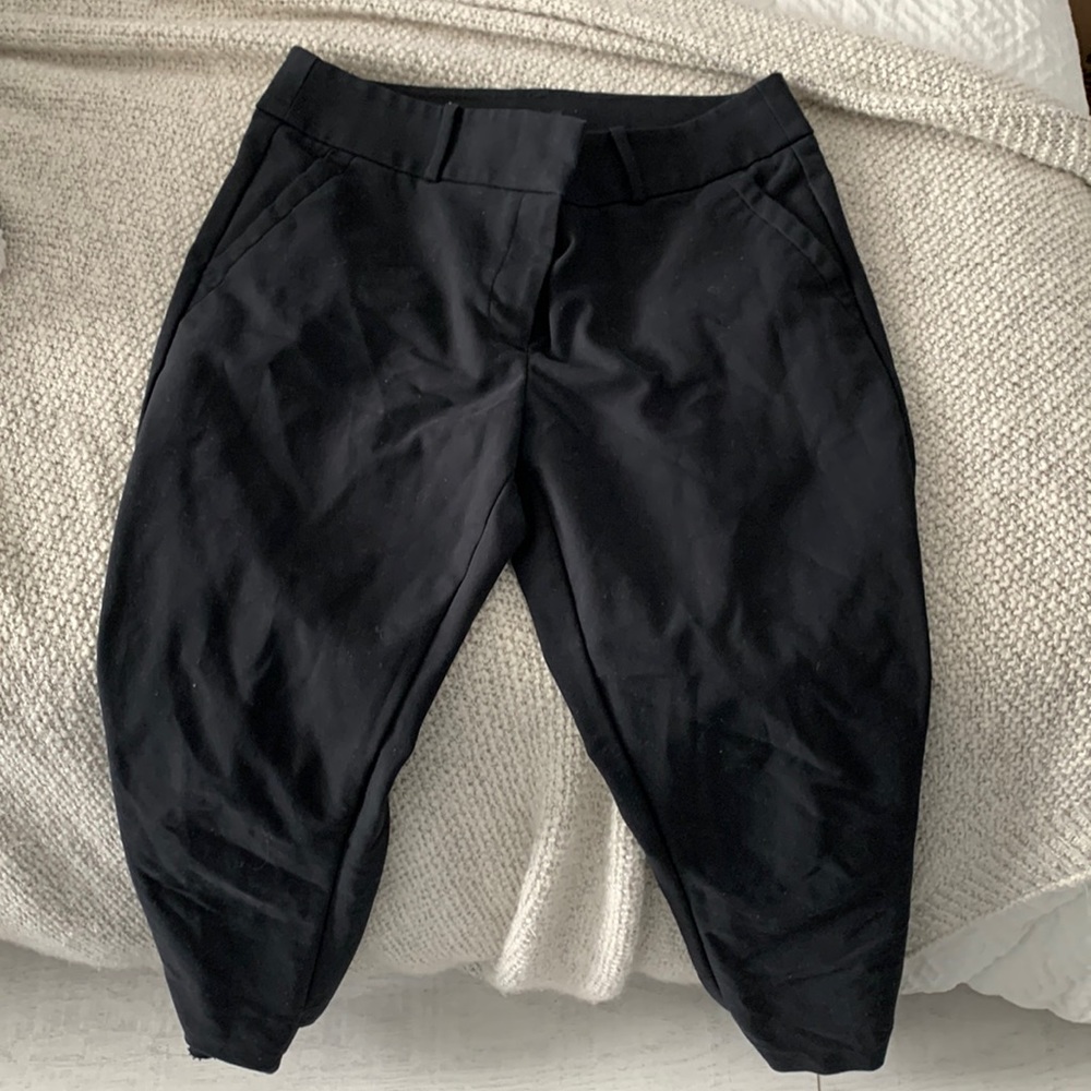 Loft size 10 black ankle pants